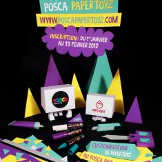 POSCA papertoys contest
